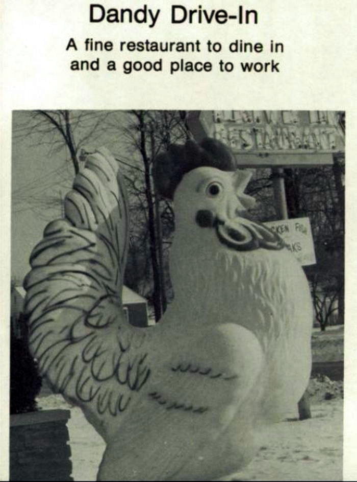 Tonys (Dandy Drive-In) - From St Louis High School Yearbook 1960S (newer photo)